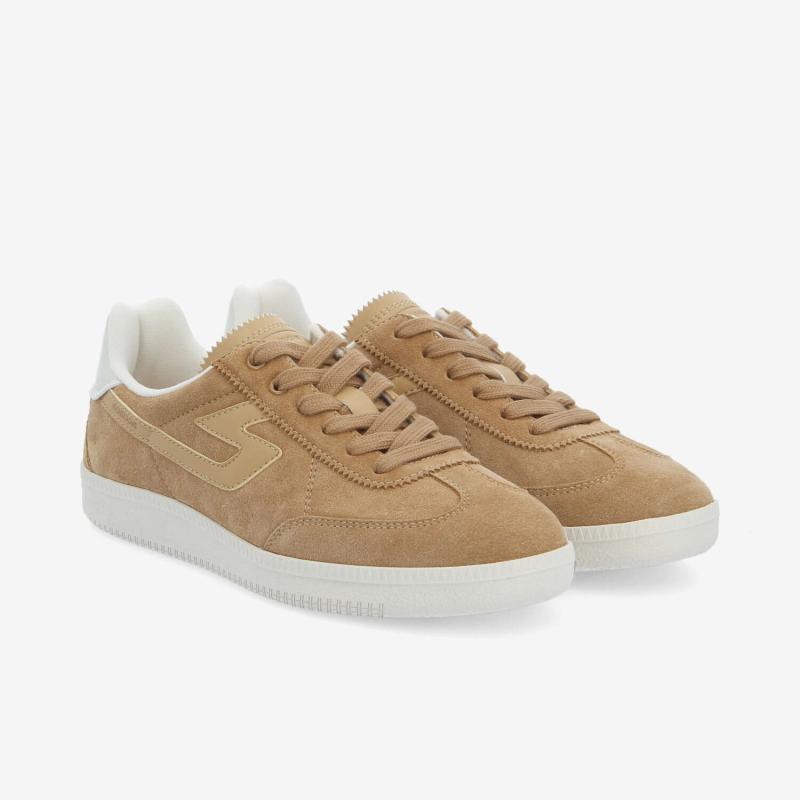 SHEFFIELD JOGGER M - SUEDE/NAPPA - BEIGE/OFF WHITE